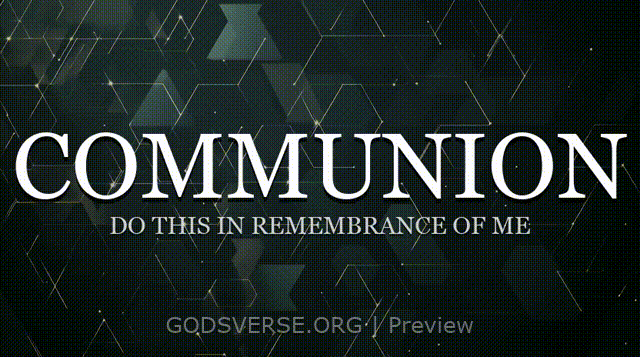 Communion motion background geometric worship