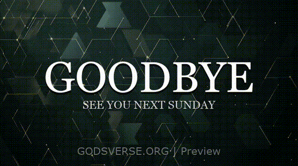 Goodbye motion background geometric worship
