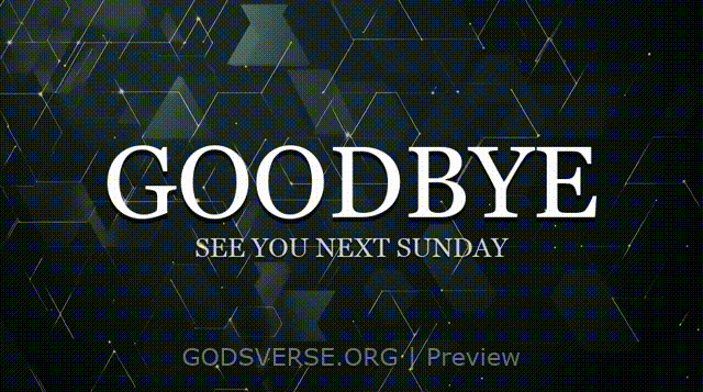 Goodbye motion background geometric worship