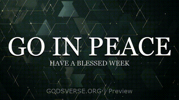 Go In Peace motion background geometric worship