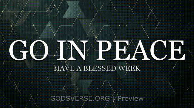Go In Peace motion background geometric worship