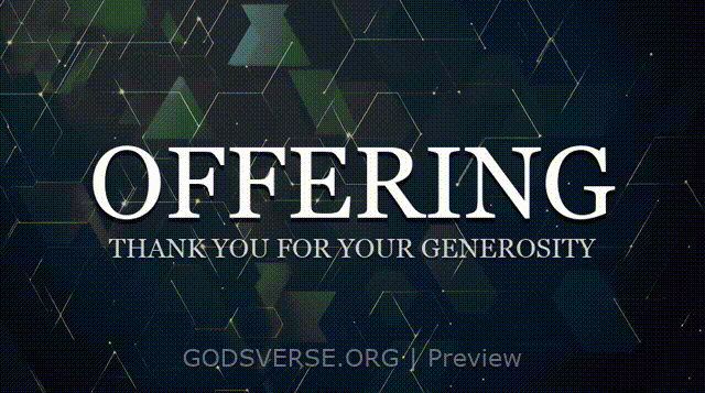 Offering motion background geometric worship