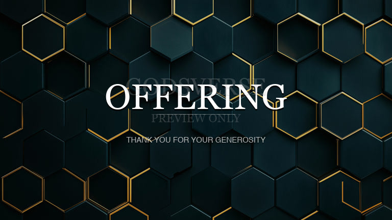 Offering worship background geometric worship
