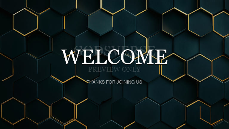 Welcome worship background geometric worship