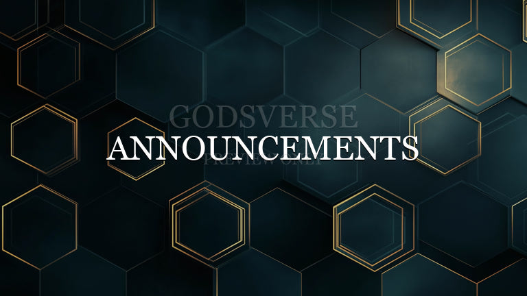 Announcements worship background geometric worship