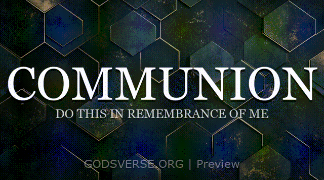 Communion motion background geometric worship