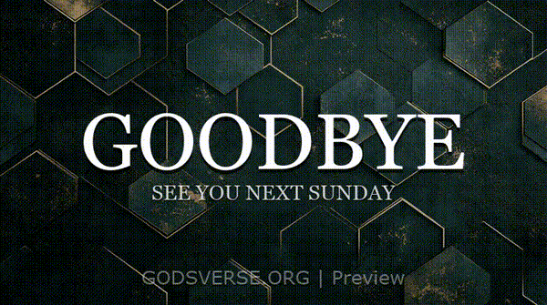 Goodbye motion background geometric worship