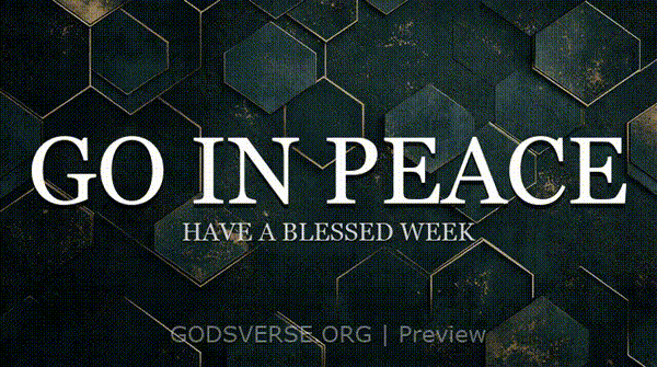 Go In Peace motion background geometric worship