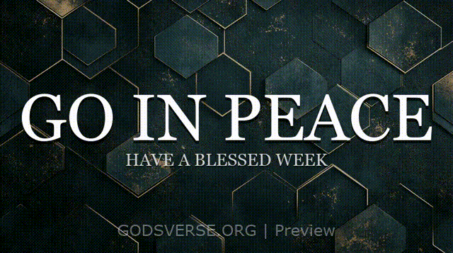Go In Peace motion background geometric worship