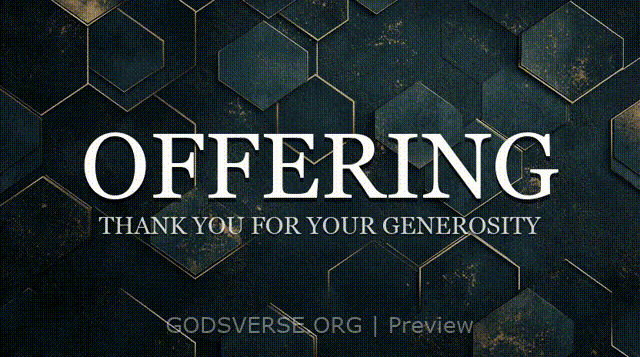 Offering motion background geometric worship