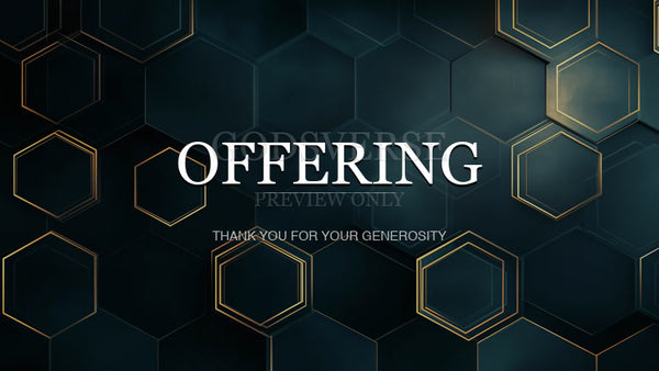Offering worship background geometric worship