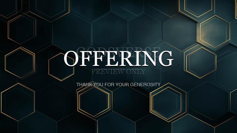 Offering worship background geometric worship