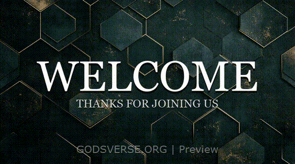 Welcome motion background geometric worship