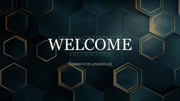 Welcome worship background geometric worship