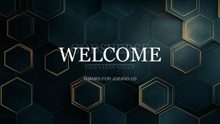 Welcome worship background geometric worship
