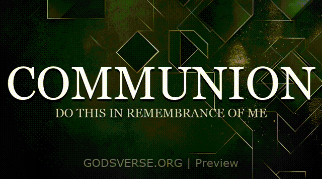 Communion motion background geometric worship
