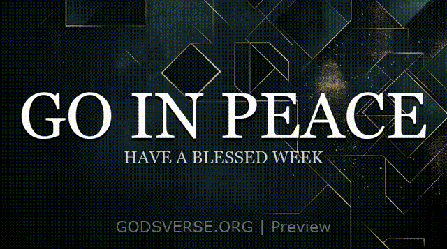 Go In Peace motion background geometric worship