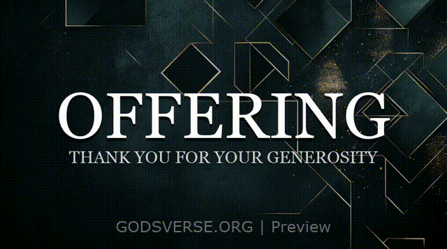 Offering motion background geometric worship