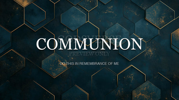 Communion worship background geometric worship