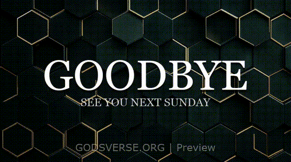 Goodbye motion background geometric worship