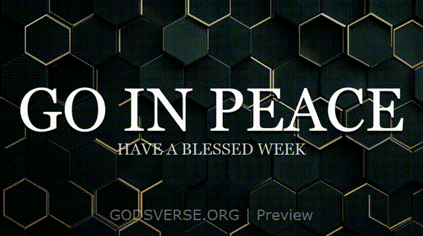 Go In Peace motion background geometric worship