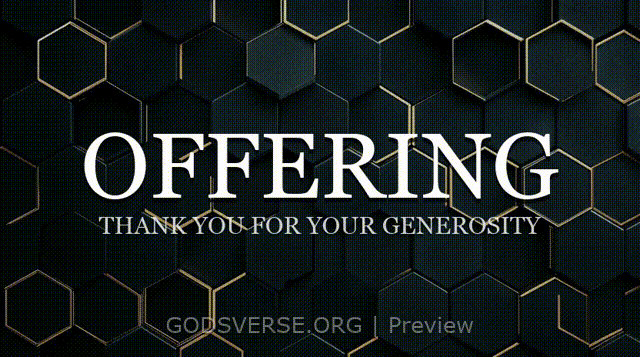 Offering motion background geometric worship