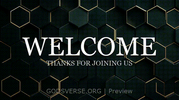 Welcome motion background geometric worship