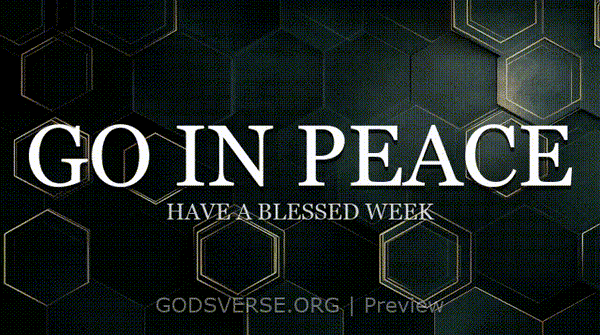 Go In Peace motion background geometric worship