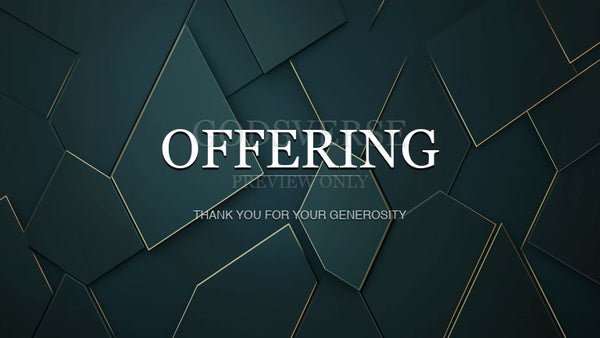 Offering worship background geometric worship