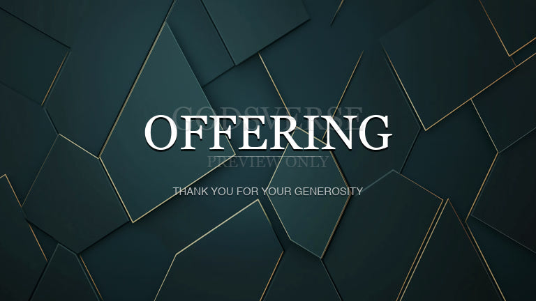 Offering worship background geometric worship