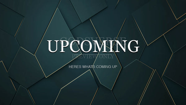 Upcoming worship background geometric worship