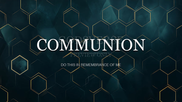 Communion worship background geometric worship