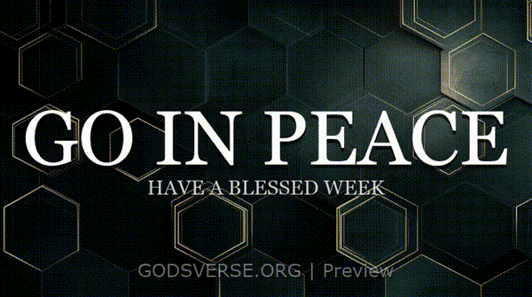 Go In Peace motion background geometric worship