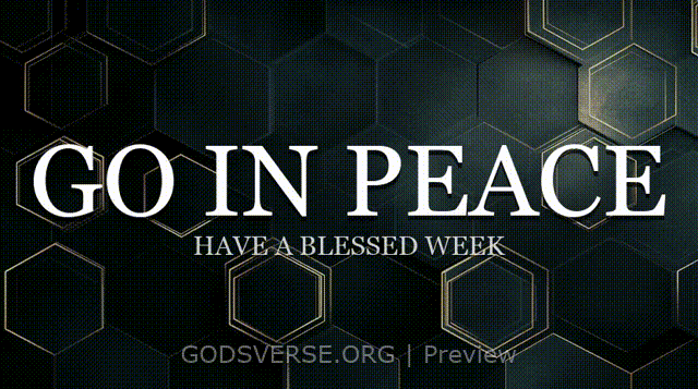 Go In Peace motion background geometric worship