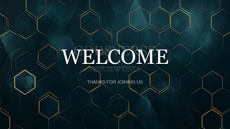 Welcome worship background geometric worship