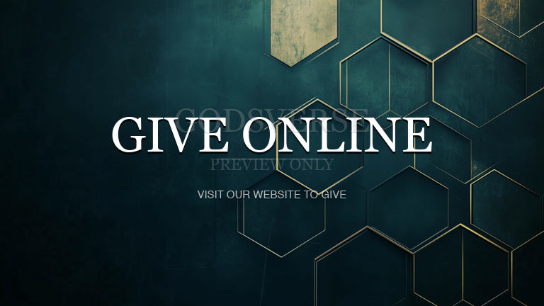 Give Online worship background geometric worship