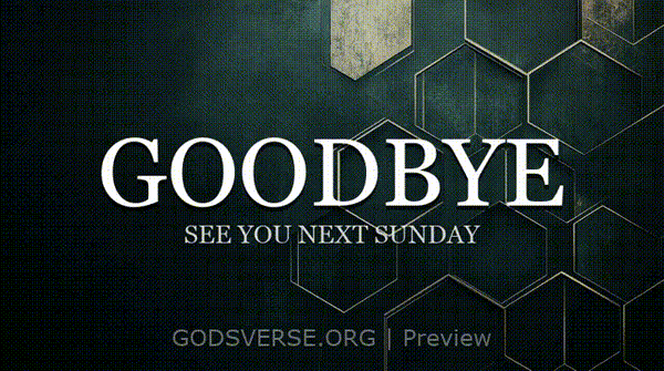 Goodbye motion background geometric worship