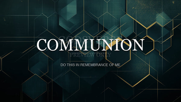 Communion worship background geometric worship