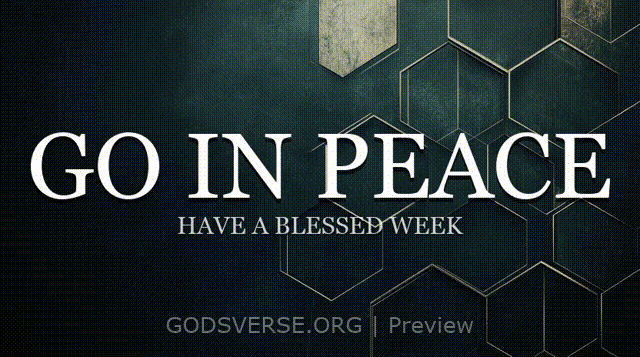 Go In Peace motion background geometric worship