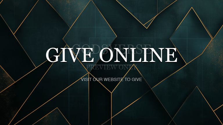 Give Online worship background geometric worship