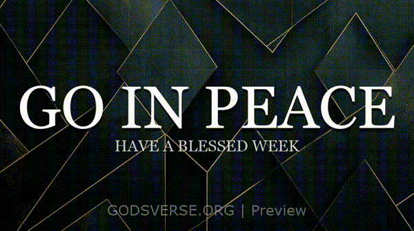 Go In Peace motion background geometric worship