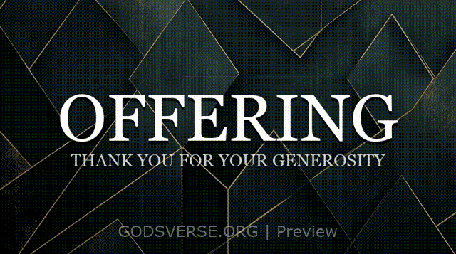 Offering motion background geometric worship