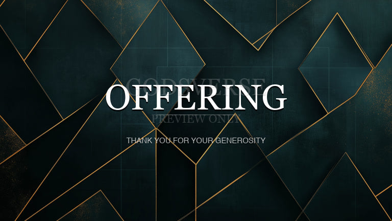Offering worship background geometric worship
