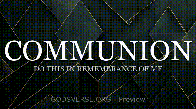 Communion motion background geometric worship