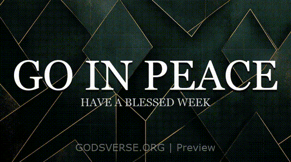 Go In Peace motion background geometric worship