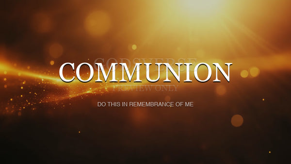 Communion worship background light leak flare