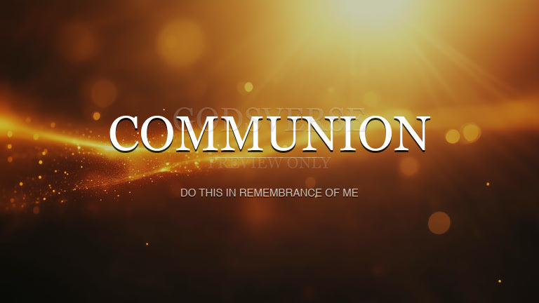 Communion worship background light leak flare