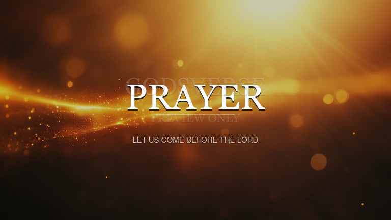 Prayer worship background light leak flare