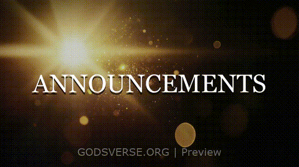 Announcements motion background light leak flare