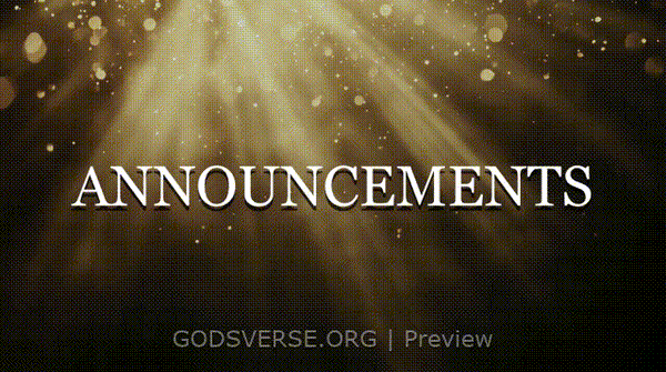 Announcements motion background light leak flare